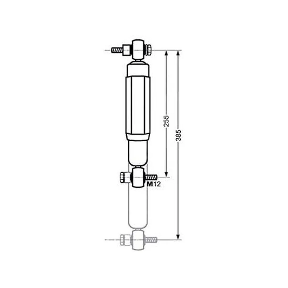 Ammortizzatore Octagon ALKO - per rimorchi e roulotte da 2000 kg