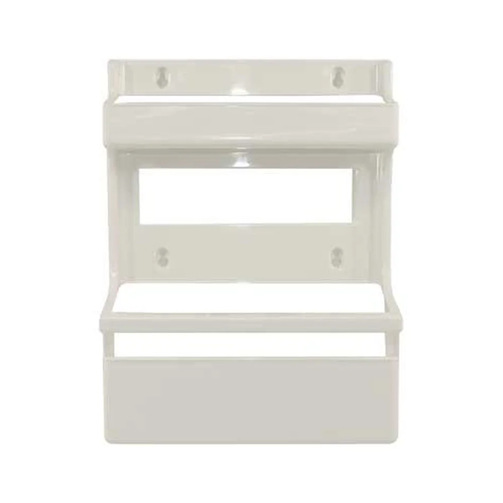 Prateleira de casa de banho L 370x280x370 mm em plástico - autocaravanas e caravanas.