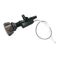 Brown cold water shower tap - Sterckeman type