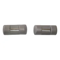 Kit de fijación superior del portabicicletas QUIPON gris plata - para autocaravanas HYMER a partir de 2003 - por par