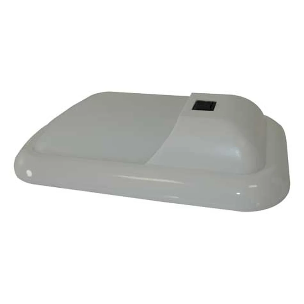 Lámpara de pared 21W - color blanco - con interruptor de encendido / apagado - para autocaravanas y caravanas.