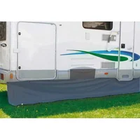 Faldón lateral autocaravana 550 x 60 gris Fiamma