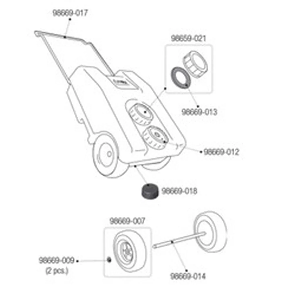 Cap for ROLL TANK 23F & 23W Fiamma tanks