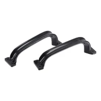 Set of 2 black 180 mm Chantal pull handles