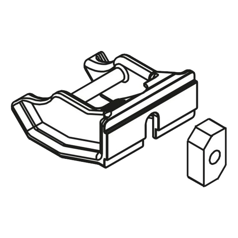 Rafter-Befestigungsset an der Frontblende für F45S 250-450 Markisen