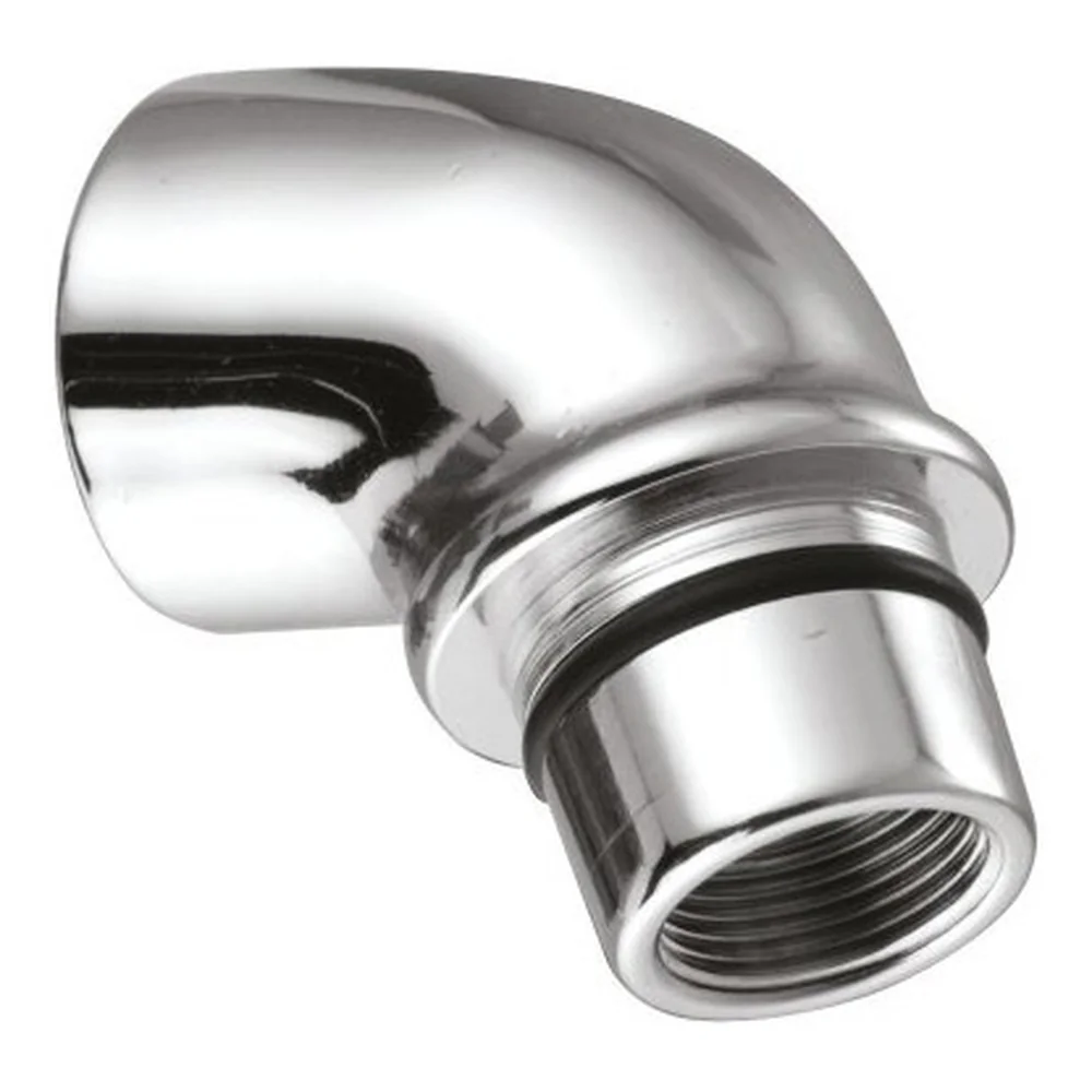 Verchromte Handbrause ASIA männlich 15x21 - abgewinkelt