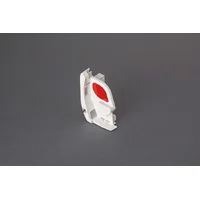 Tapa del extremo derecho de la diadema Polar White para persianas Fiamma F45S 150-450