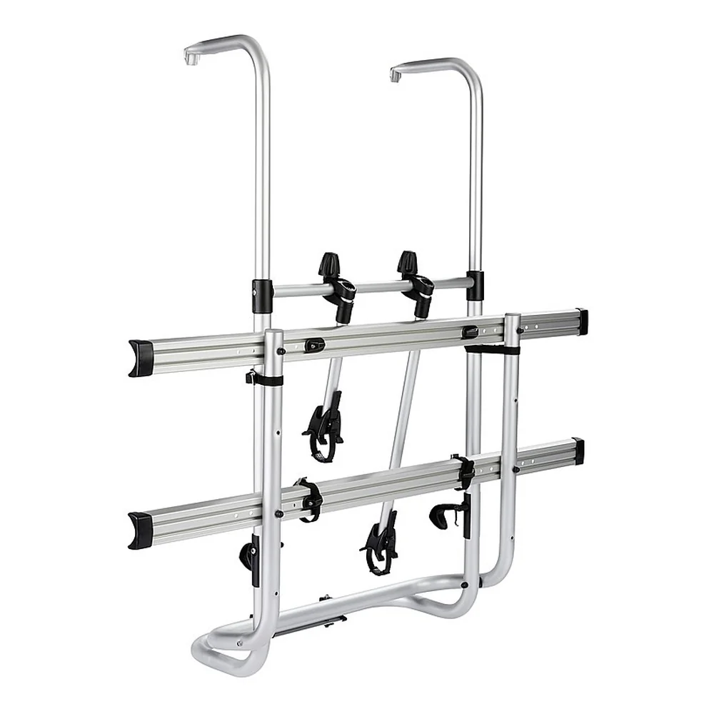 Fahrradträger BIKE RACK QUIPON für Wohnmobile - Silbergrau - 2 Elektrofahrräder