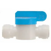 Stop valve + John Guest female connection Ø 12 mm