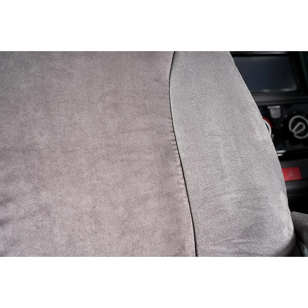 Funda de asiento beige/arena para autocaravana Ducato desde 07/2006 hasta finales de 2014 - altura del respaldo 83,5 cm - chasis X250 y X290