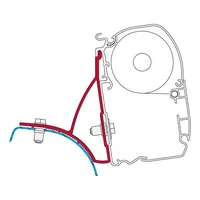 98655 854 : Adaptador toldo F45S Fiamma para Renault Trafic y Opel Vivaro