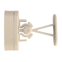 Tope de puerta en cuña crema