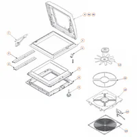 Inner frame adaptation kit for 40x40 cm OMNIVENT THULE skylight since 2004