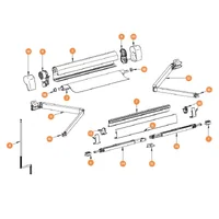 Linker Aufrollmechanismus für Thule-Markise 5102