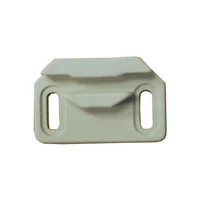 Pestillo acodado gris para ventana de Roller Team CI Plastoform