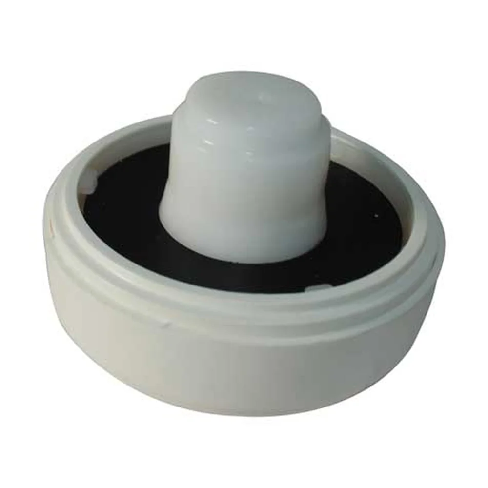 WHITE cap WITHOUT barrel for ZADI water or fuel tanks in motorhomes, caravans.