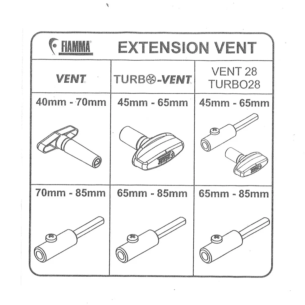 Ivory extension crank handle for Vent 160 skylights