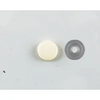 tapón roscado ø 13 mm con base beige ø 11 mm - paquete de 20