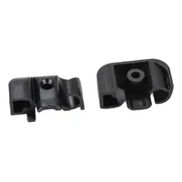 Tappo per profilo cerniera 30 mm noir Polyplastic - al paio