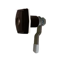 ZADI Push hexagonal gate lock, black