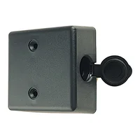Socle en applique 12V + couvercle - Ø 21 mm