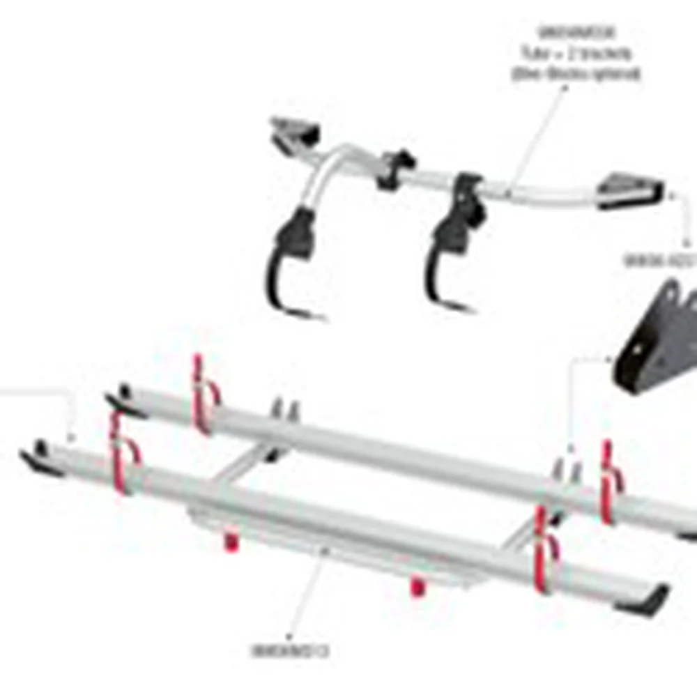 Support Bike Block Pro pour CARRY BIKE GARAGE STANDARD Fiamma - Ref : 98656-558