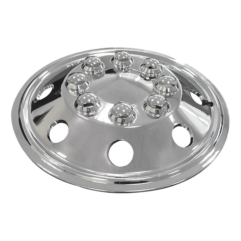 Set of 4 chrome-plated 15" wheel trims