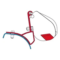 Luifeladapter KIT TRAFIC VIVARO PRIMASTAR FIAMMA voor F35 Pro luifel - voertuig voor 2015