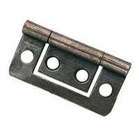 Set of 4 bronze English hinges 51x35 mm