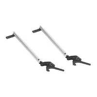 Paire de compas Droite + gauche avec entraxe  230 mm  pour baie Parapress Polyplastic