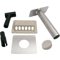 Kit d'évacuation 195mm des gaz brulés pour réfrigérateurs série 4 DOMETIC