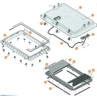 Heki 2 SEITZ-DOMETIC dakraamrolgordijn 580E1025