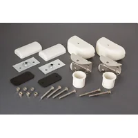 Pattes de fixation inférieures FIAMMA pour CARRY BIKE Pro, Proc C, UL, CL M6x65 mm - la paire