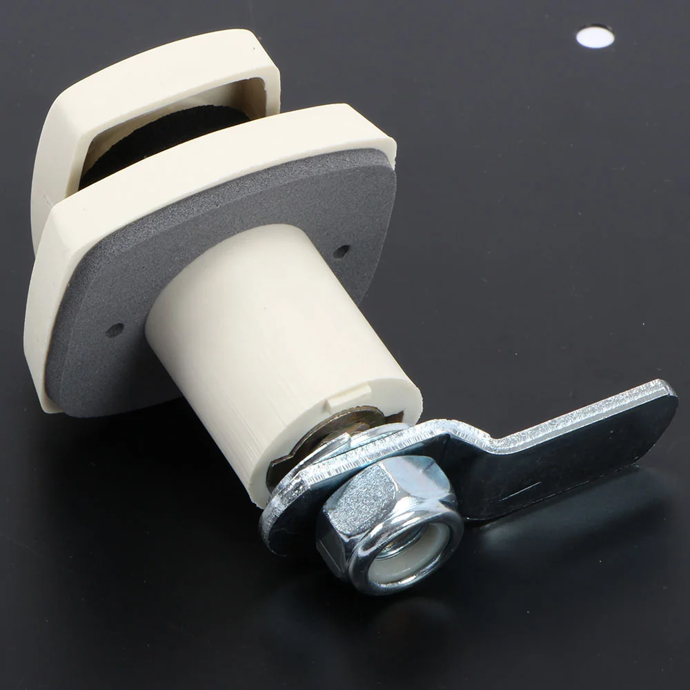 Serrure push carré blanc crème FAP 2000