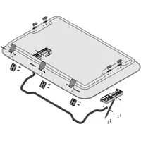 Complete dome for DOMETIC Heki 2 skylight