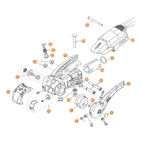 Espaciador D35 para el estabilizador AKS 3004 Al-Ko