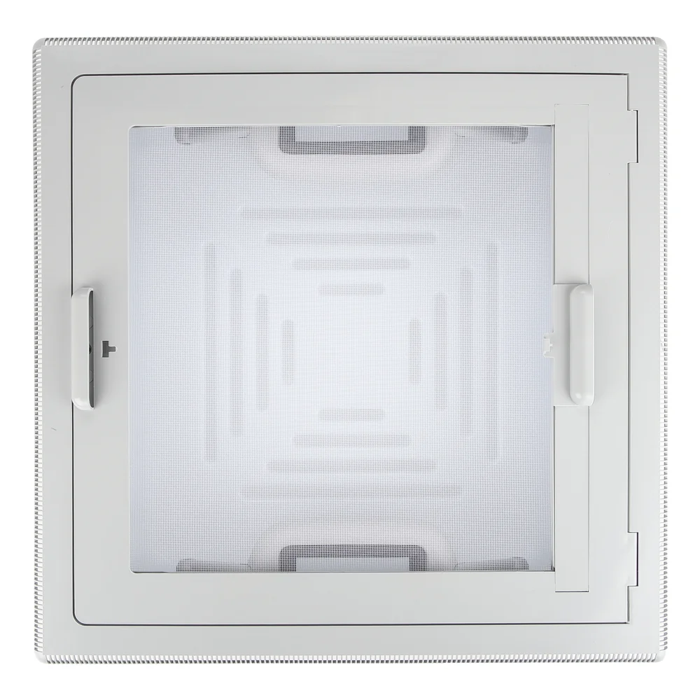 Claraboya 42 MPK - 400x400 mm - gris - con mosquitera y persiana oscurecedora
