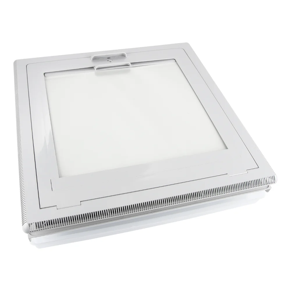 Claraboya 42 MPK - 400x400 mm - gris - con mosquitera y persiana oscurecedora