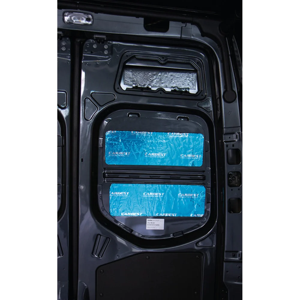 Isolante acústico e fonico X-TREM 100x50cm - espessura 2 mm para vans e furgões