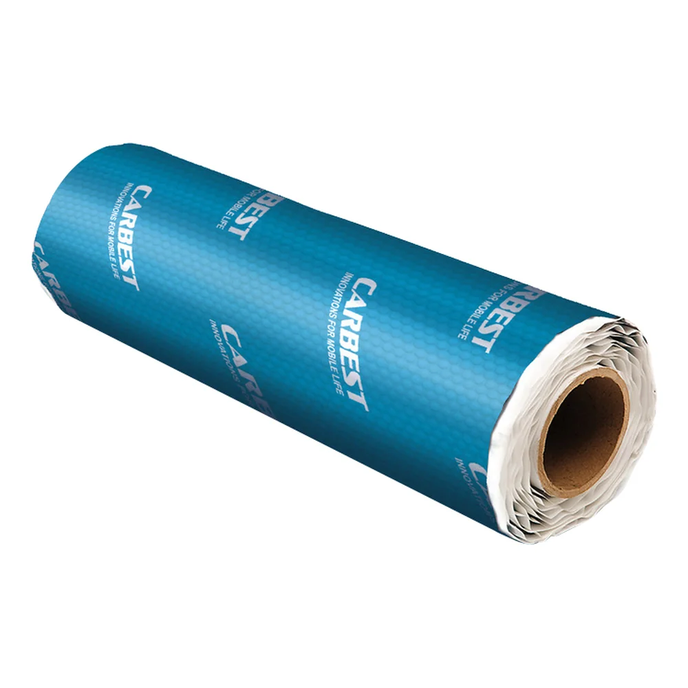 Isolante acústico e fonico X-TREM 100x50cm - espessura 2 mm para vans e furgões