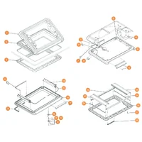 Junta de goma (5 m) para la claraboya Heki 4/4+  SEITZ-DOMETIC 540E17