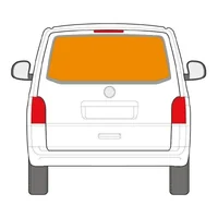 Cortina de ventana del portón trasero para Renault TRAFIC III a partir de 09/2014
