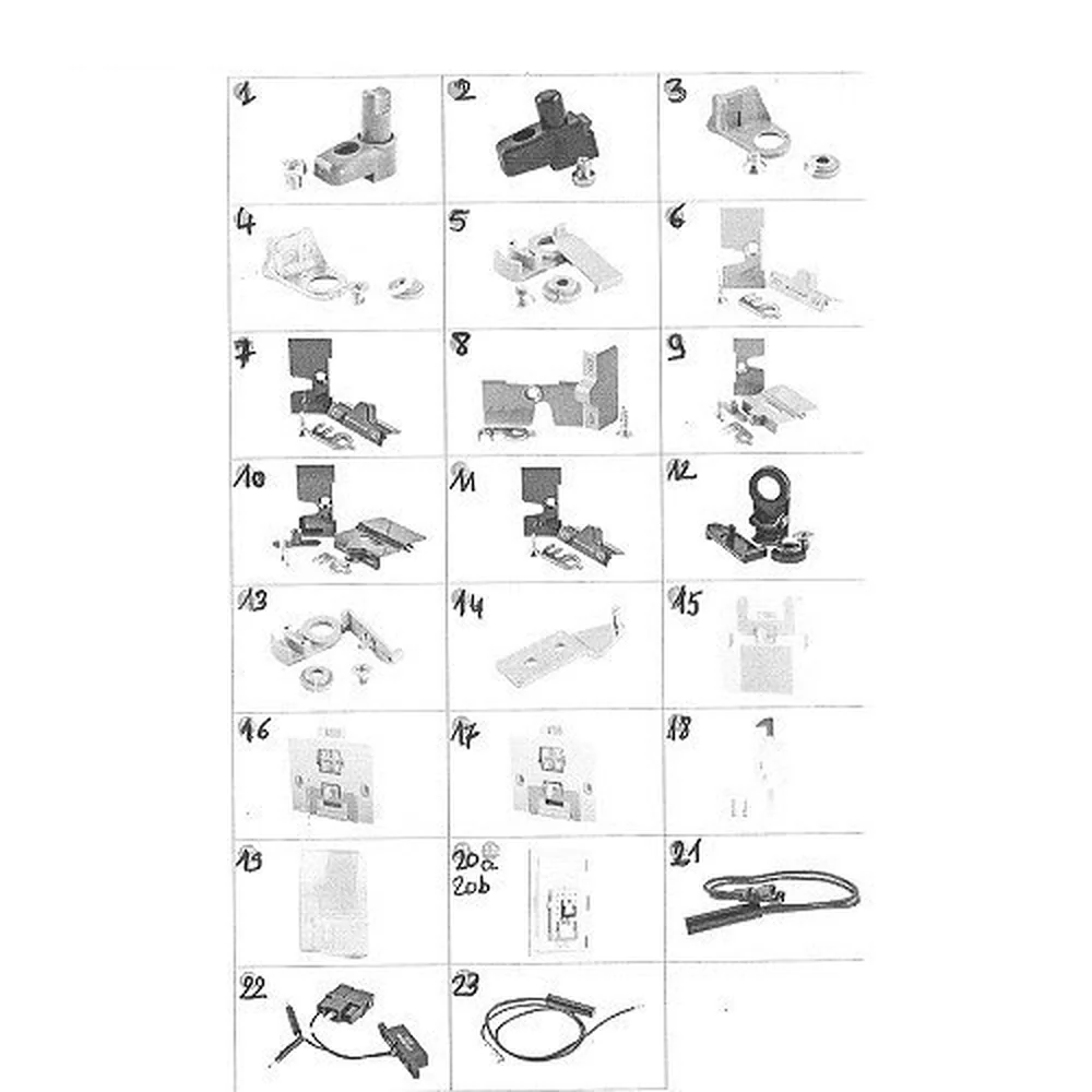 Fechadura de porta cinzenta para frigorífico Dometic RM série 7