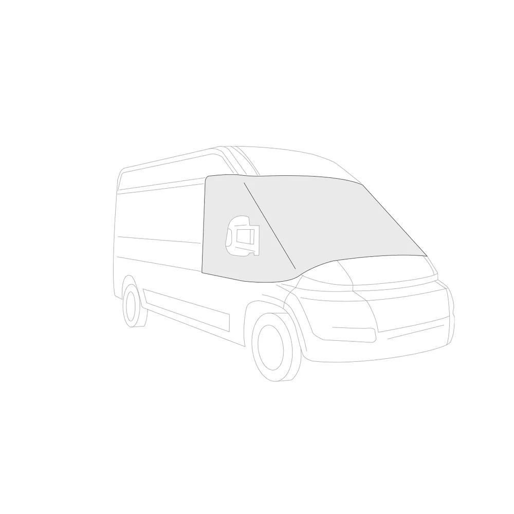 FIAMMA 06344 01 : Coverglas XL Windscreen Blind for Fiat Ducato