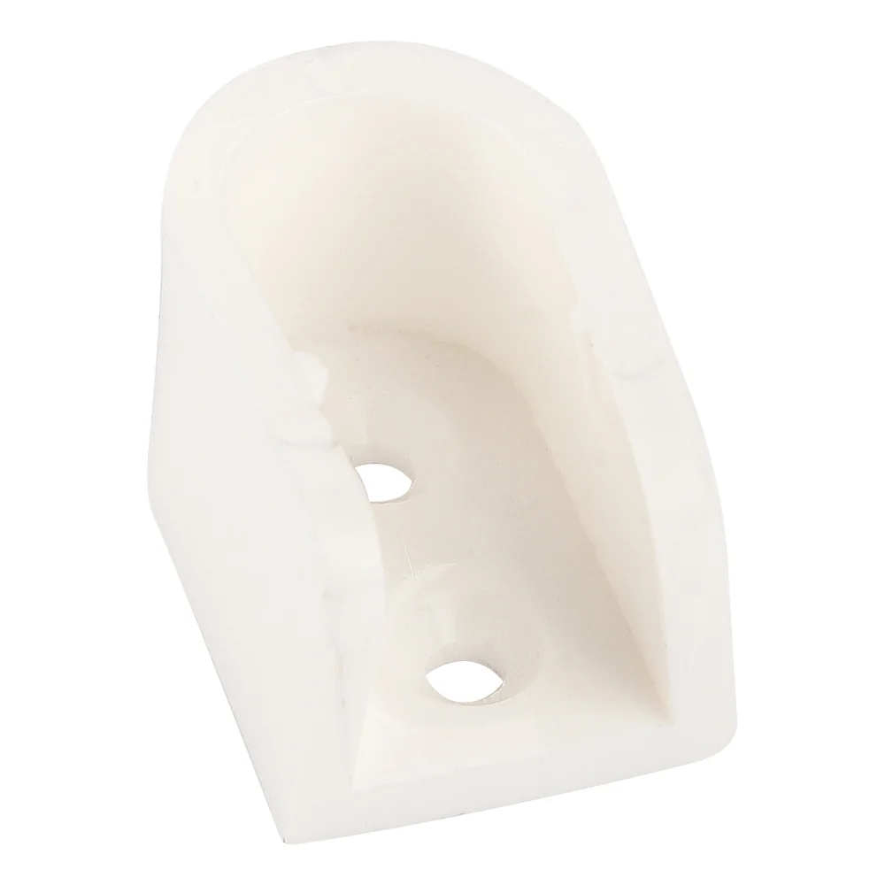 Suporte de plástico para roupeiro, diâmetro 16 mm