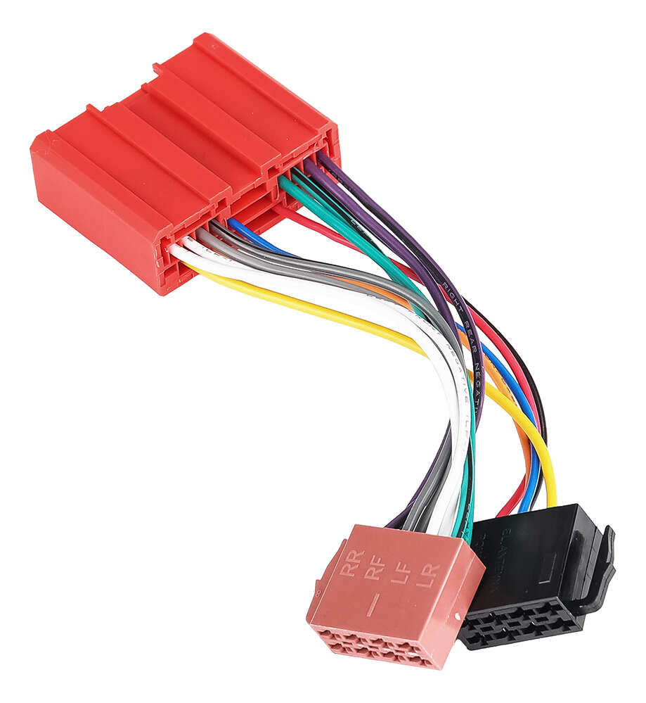 Adaptateur ISO Universel Pour Autoradio - Compatible Avec La Plupart Des Modèles - UB01294