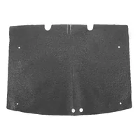 Tappetino per Peugeot 205 in similpelle nera