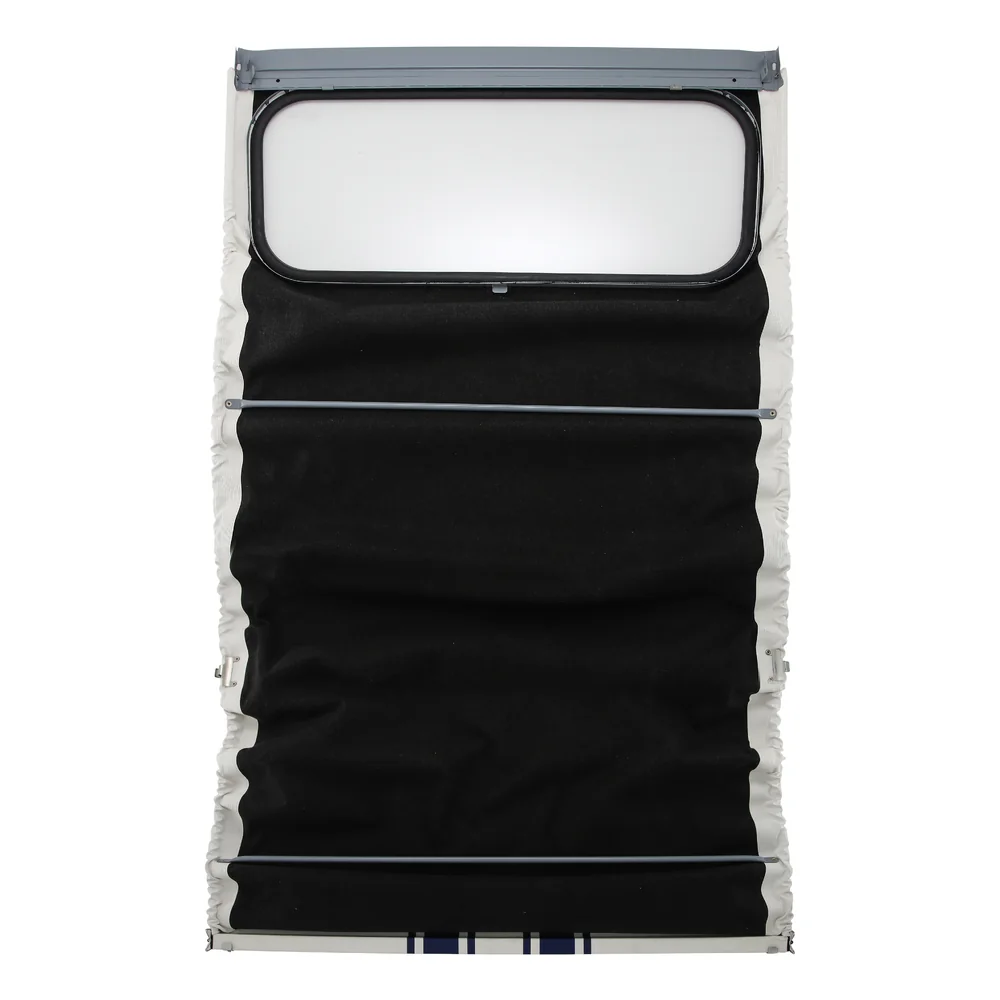 Francia 3 capota con fijación exterior para 2CV berlina (04/1983-03/1984) - tejido reforzado