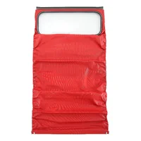 Capota Vallelunga roja con fijación exterior para 2CV hatchback a partir de 1957 - tejido reforzado