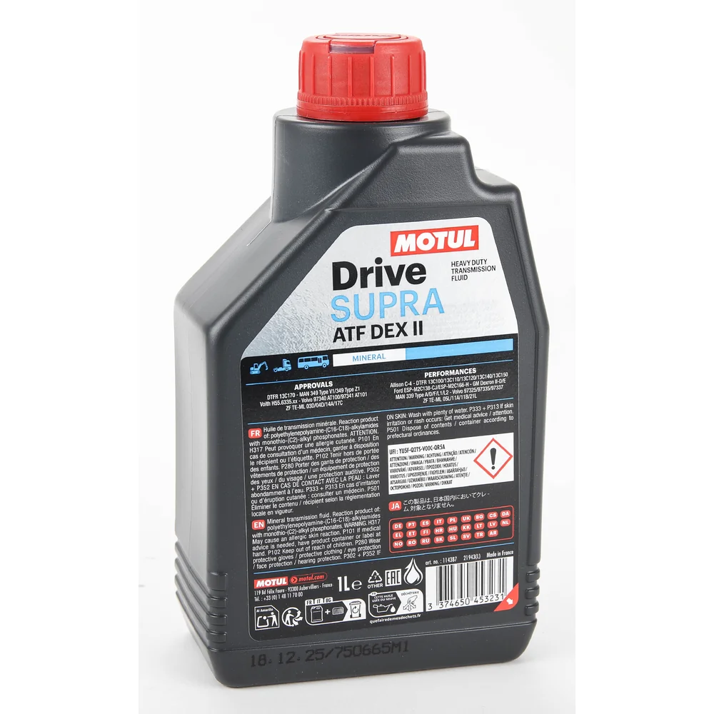 Olio per cambio automatico MOTUL ATF DEXRON II - minerale - 1 litro